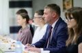 Врио губернатора Александр Шуваев посетил один из пунктов временного размещения в Белгороде