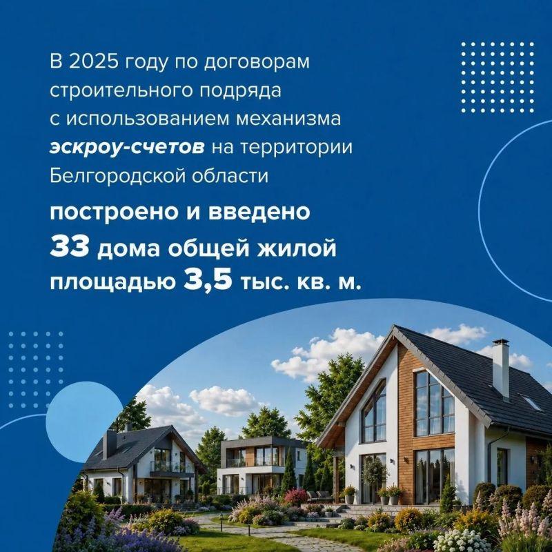 Механизм эскроу-счетов используется для повышения защищённости участников строительства: средства заказчика размещаются на специальном счёте и передаются застройщику после выполнения предусмотренных условий