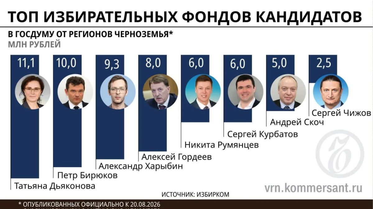 Избирательный рынок: сколько кандидаты в Госдуму от регионов Черноземья тратят на свою агитацию