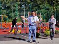 Николай Нестеров: В селе Бубново состоялось открытие новой универсальной спортивной площадки с уличными тренажёрами