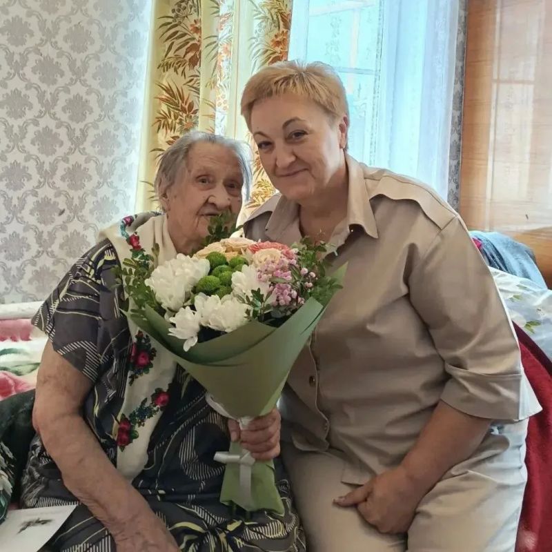 Жительница Ракитянского округа Лидия Яковлевна Пустовойтенко отметила 99летие!