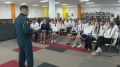 Министр региональной безопасности Алмаз Хазиев провёл для белгородских школьников Урок мужества