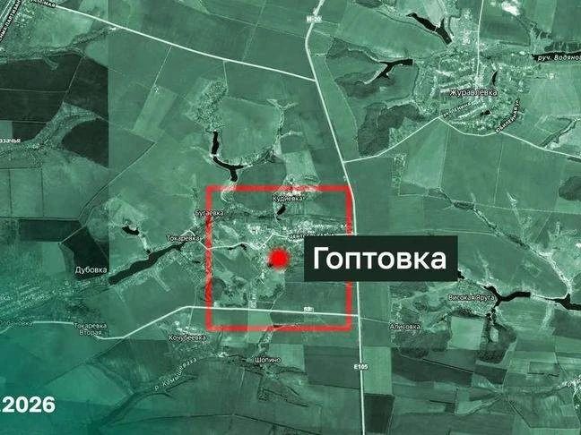Российская армия установила контроль над Гоптовкой на границе с Белгородской областью