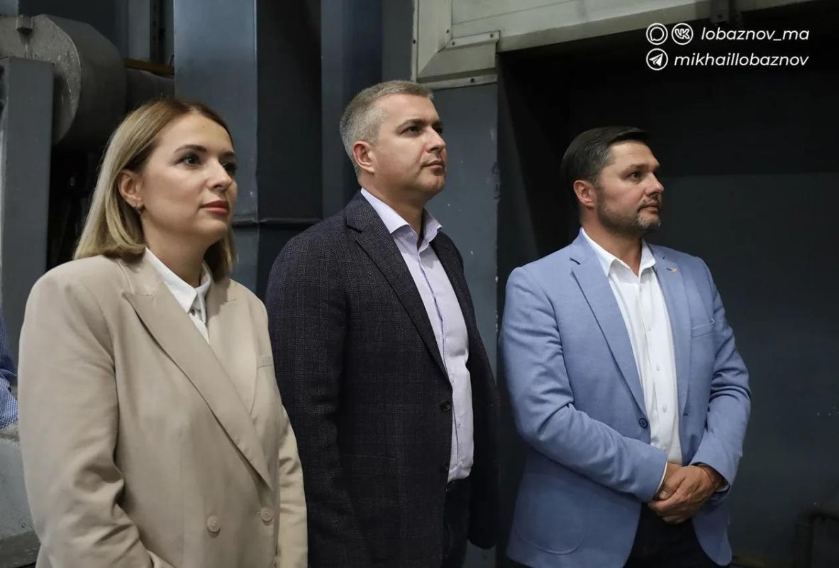Глава администрации Старооскольского городского округа Михаил Лобазнов посетил «Осколнефтемаш»