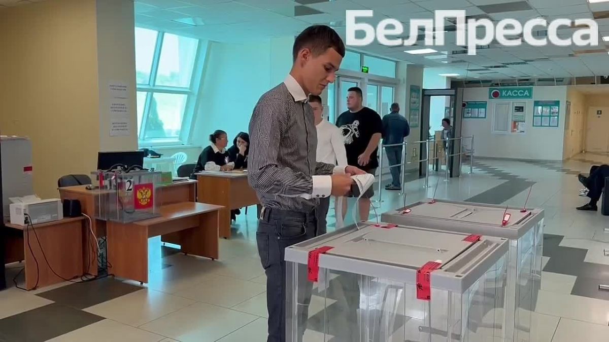 Студент Федор Журавлёв впервые принял участие в выборах в Белгородской области
