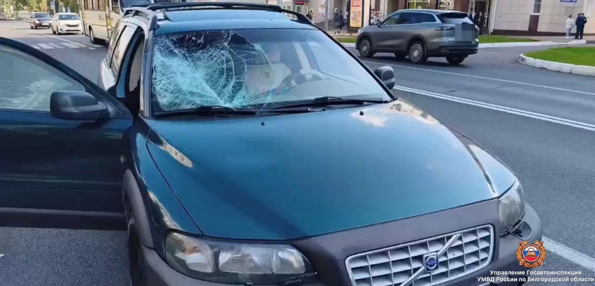 В Белгороде сотрудниками полиции устанавливаются обстоятельства ДТП, в результате которого пострадал пешеход