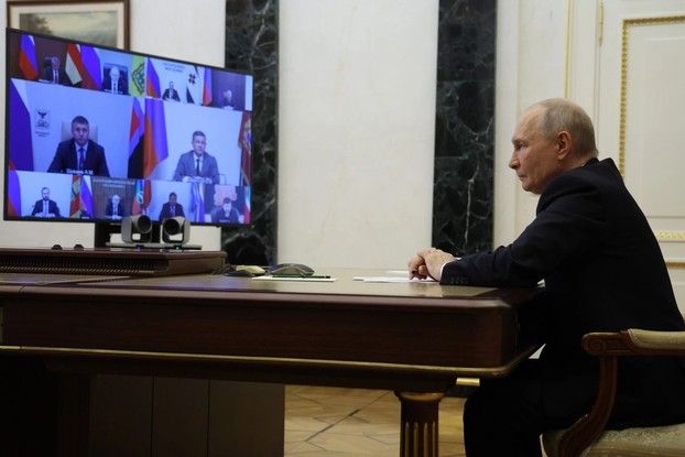 Врио губернатора Александр Шуваев по видеосвязи принял участие во встрече с Президентом России Владимиром Путиным