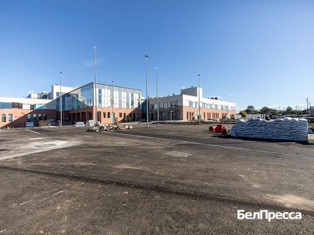 Белгороде завершают строительство школы «Пифагор»