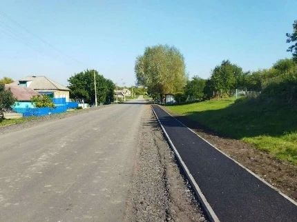 В Волоконовском округе обновляют дорогу между Ульяновкой и Голофеевкой