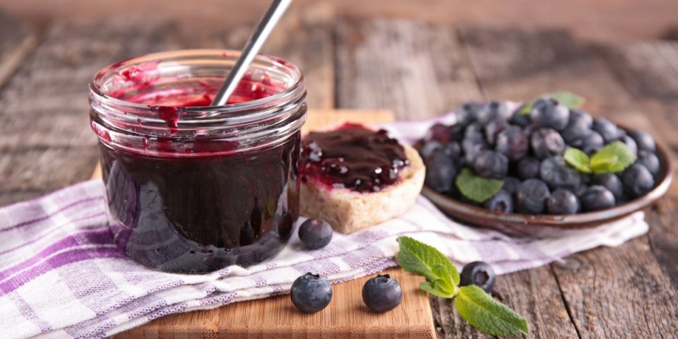 Как приготовить идеальный черничный джем