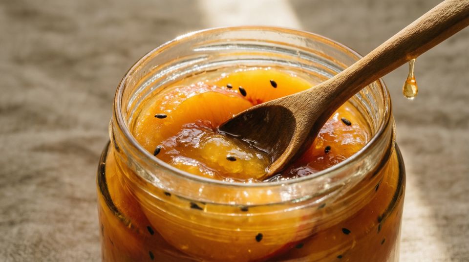 Летнее варенье: как персик и ваниль сочетаются в идеальном дуете